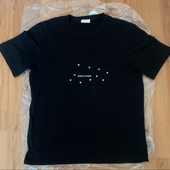 Authentic YSL Saint Laurent T-shirt Size M - Picture 3 of 4